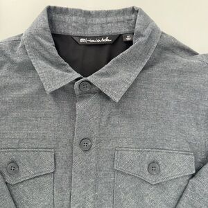 Travis Mathew Gray Lightweight Shirt Jacket